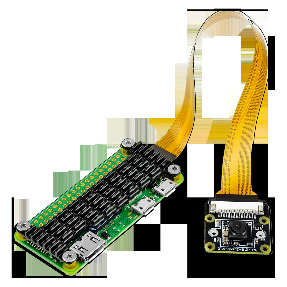 5MP OV5647 CSI Camera Module for Raspberry Pi 4B/5B – 1080p 30fps, 150° Wide Angle, Plug-and-Play FPC Cable – AI, Security & Robotics
