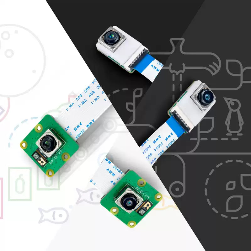 IMX708 12MP Autofocus Camera Module for Raspberry Pi